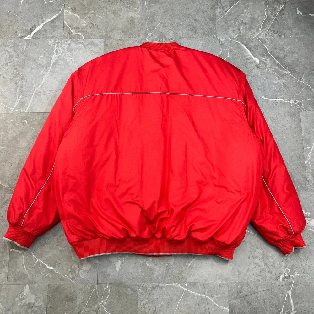 Vintage Nike Team Ohio State Buckeyes Puffer Jacket Men 2XL Bomber Coat Football